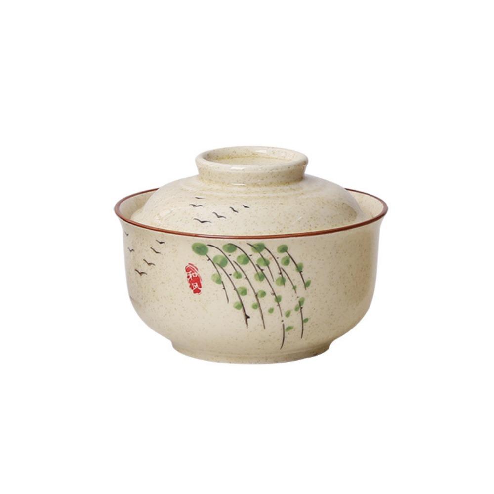 750 Ml Japanese Style Ceramic Ramen Bowl 6.5inch Rice Bowl Household Soup Bowls  Restaurant Style D