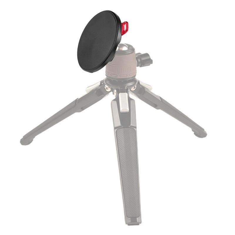 Aluminum Magnetic Phone Holder Base 1/4 Interfaces Phone Mount Base Upgrades for Vloggings And Live Streaming On Tripods