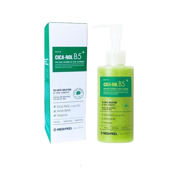 [MEDI] (jh1) Phyto Cica-Nol B5 AHA+BHA+witamina O2 Głęboko oczyszczający środek 150ml / (wola)