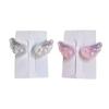 Cute Angel Bangs Hair Pins Women Kid Hairgrip Headdress Nacreous Barrettes Accessories Sweet Y2K Girls Bangs Clip