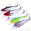 5PCS 6.5cm 17.2g 6The Hook Sinks quicklyVIBPencil Fishing Lure, Sinking Sea Fishing Artificial Bait, Pencil Fishing Gear