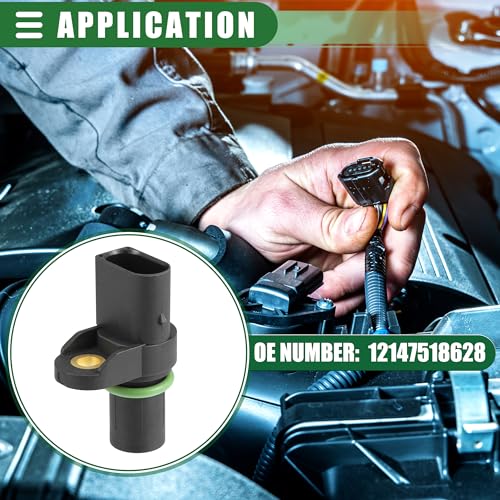 Senzor Poziție Arbore cu Came Motor Motoforti Senzor Poziție Arbore cu Came pentru BMW 325Ci Bază 2.5L 2001-2006 ABS Metal Nr.12147518628 Negru