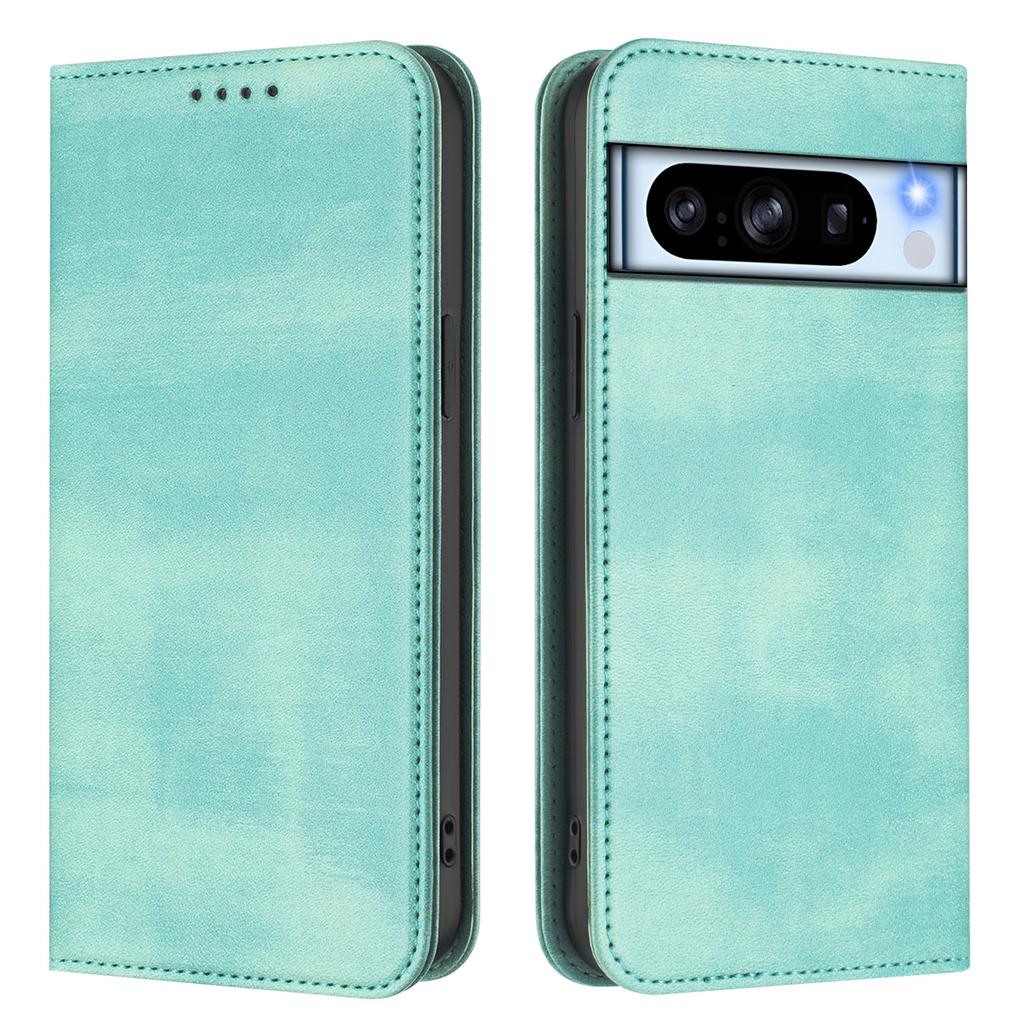 For Google Pixel 8 Pro Wallet Cases Retro Texture RFID Blocking Leather Phone Cover