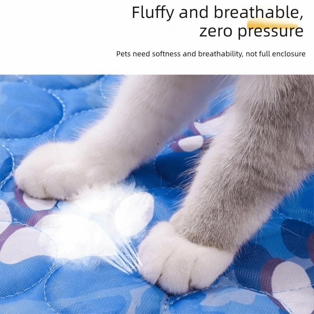 Nonslip Dog Cooling Pad Breathable Dog Sleeping Mat Pet Floor Mat Cat Nest Bed Indoor Use