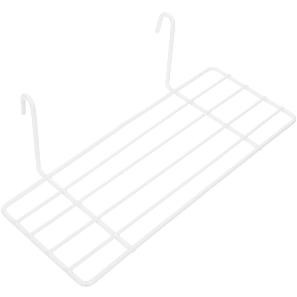 Photo Wall Hanging Holder Grid Art Hooks Accessory Basket for Wire Shelves Storage Panel Black Accessories Baskets