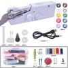 Handheld Portable Sewing Machine Mini Home USB Electric Sewing Machine with Needle and Thread Set