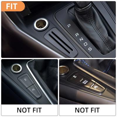 Для Ford Focus 3 MK3 Focus3 2015 2016 2017 2018 Аксесуари Захисна накладка з відділенням для карток Оздоблення Інтер'єр Наклейка на центральну консоль