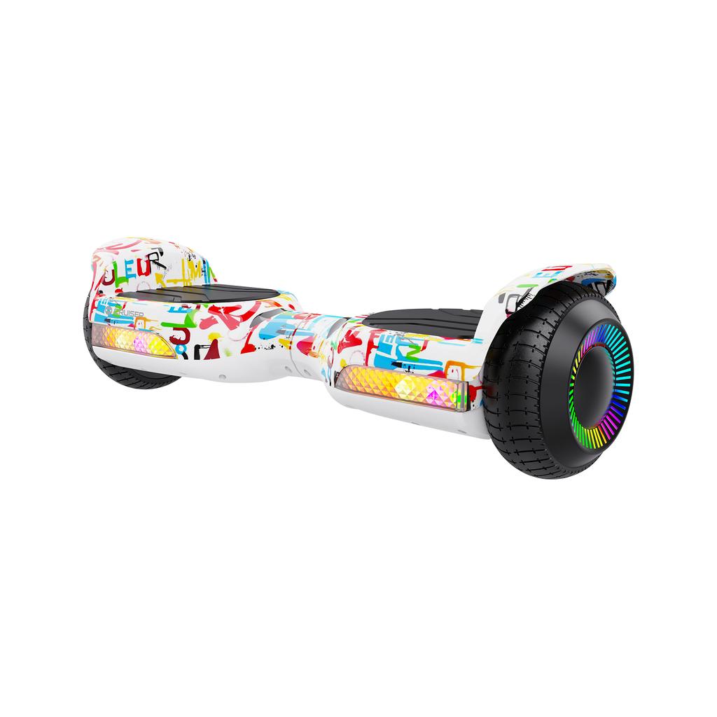 Rebel 6.5" LED Hoverboard Electric Skateboard for Kids and Adults
