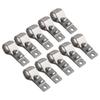 Easily Adjustable SS304 Clamp Set Perfect for Different Pole Sizes In Shade Use