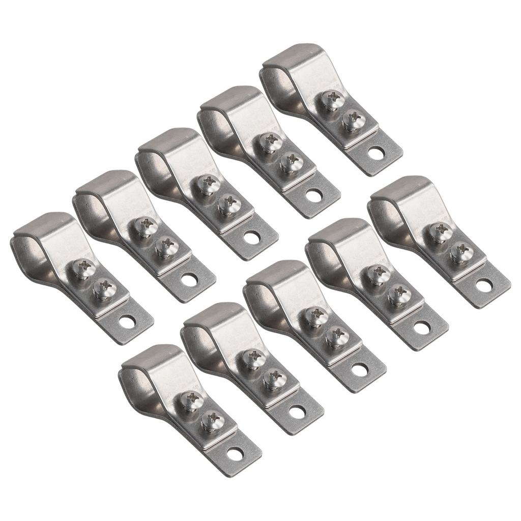 Easily Adjustable SS304 Clamp Set Perfect for Different Pole Sizes In Shade Use