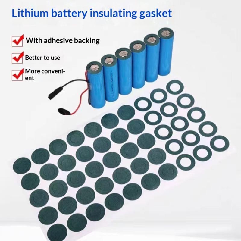 2 Sheets Self Adhesive Insulation Gasket High Insulation Pad for 18650 Li Ion Battery 1S to 5S Power Bank DIY