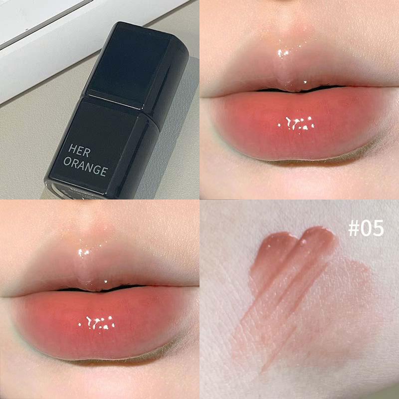 HERORANGE Lip Shadow: Long-Lasting Hydrating Gloss for Plump, Mirror-Finish Lips