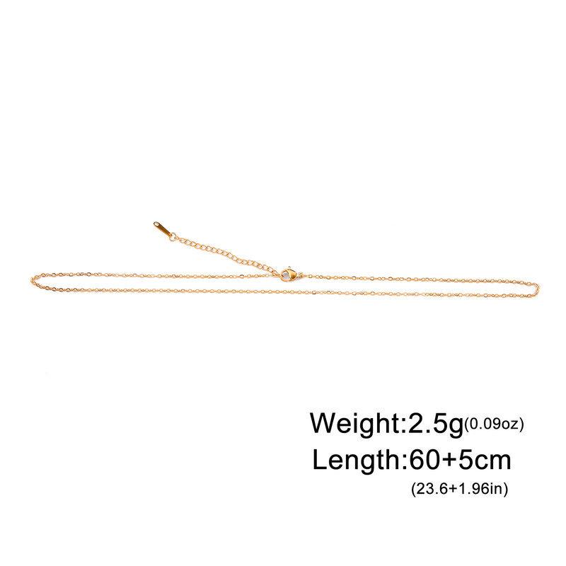 Silver Cross Pendant Necklace Delicate Clavicle Chain DIY Universal Fine Link Extension Jewelry For Women