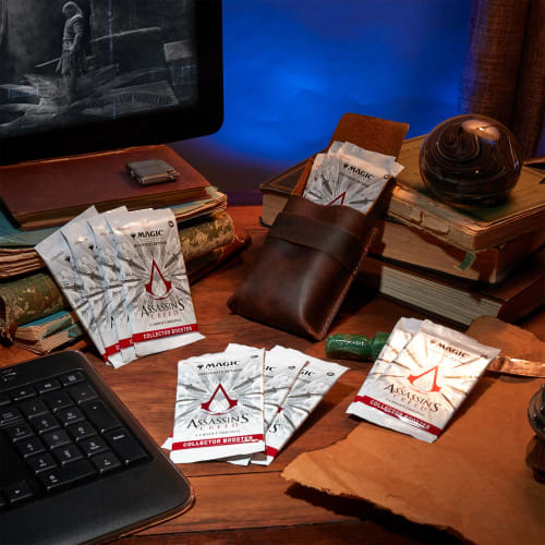 Magic: The Gathering - Assassin's Creed Collector Booster Box | 12 Collector Boosters (10 Cards per Pack)