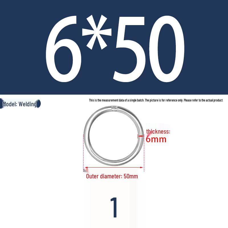 304 Stainless Steel Seamless O-Ring for Lifting and Hammock Yoga Connection