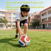 Pallone da Calcio Altamente Elastico Antiscivolo Pelle PU Taglia 5 Pallone da Calcio con Pompa Aghi Borsa a Rete per Partita Allenamento