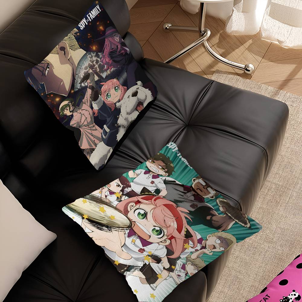 Spy X Family Pillow Anime Pillow Sofa Bed Head Pillow Cover Cushion Cover 45x45 cm Fashion