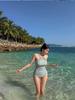 2025 Stylish Women's Sexy One-Piece Swimsuit: Pure, Desirable Style, Slimming, Tummy-Concealing, Perfect for Beach and Hot Springs