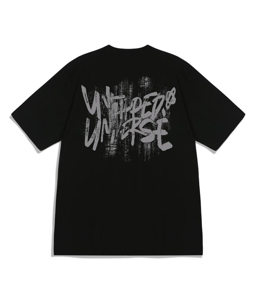 UNTAPPED STUDIO Universe Painting Brush Artwork Oversized Short Sleeve T-Shirt 8 Colors (Type A)