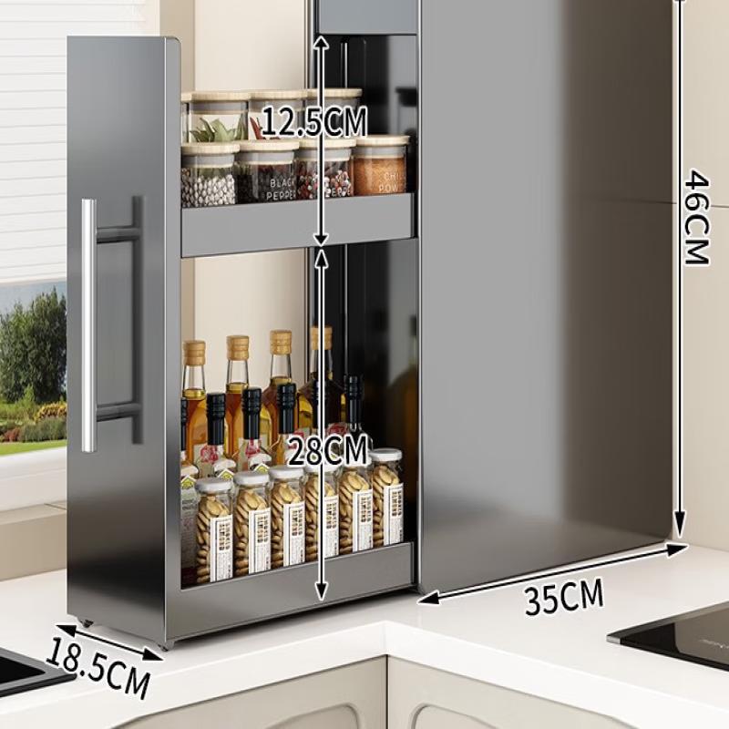 Carbon Steel Kitchen Seasoning Rack