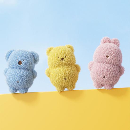 Giocattoli per Animali con Design Sonoro Integrato Morbido Peluche Giocattolo da Dentizione Massaggio Gengive e Pulizia Tartaro Giocattolo da Masticare per Cani Piccoli