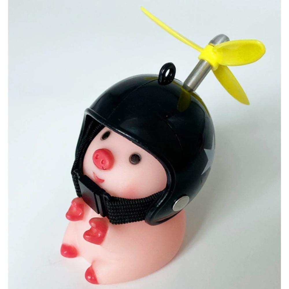 Cute Pig Helmet Handlebar Accessory 5pcs PVC Motor Scooter Decoration Gift