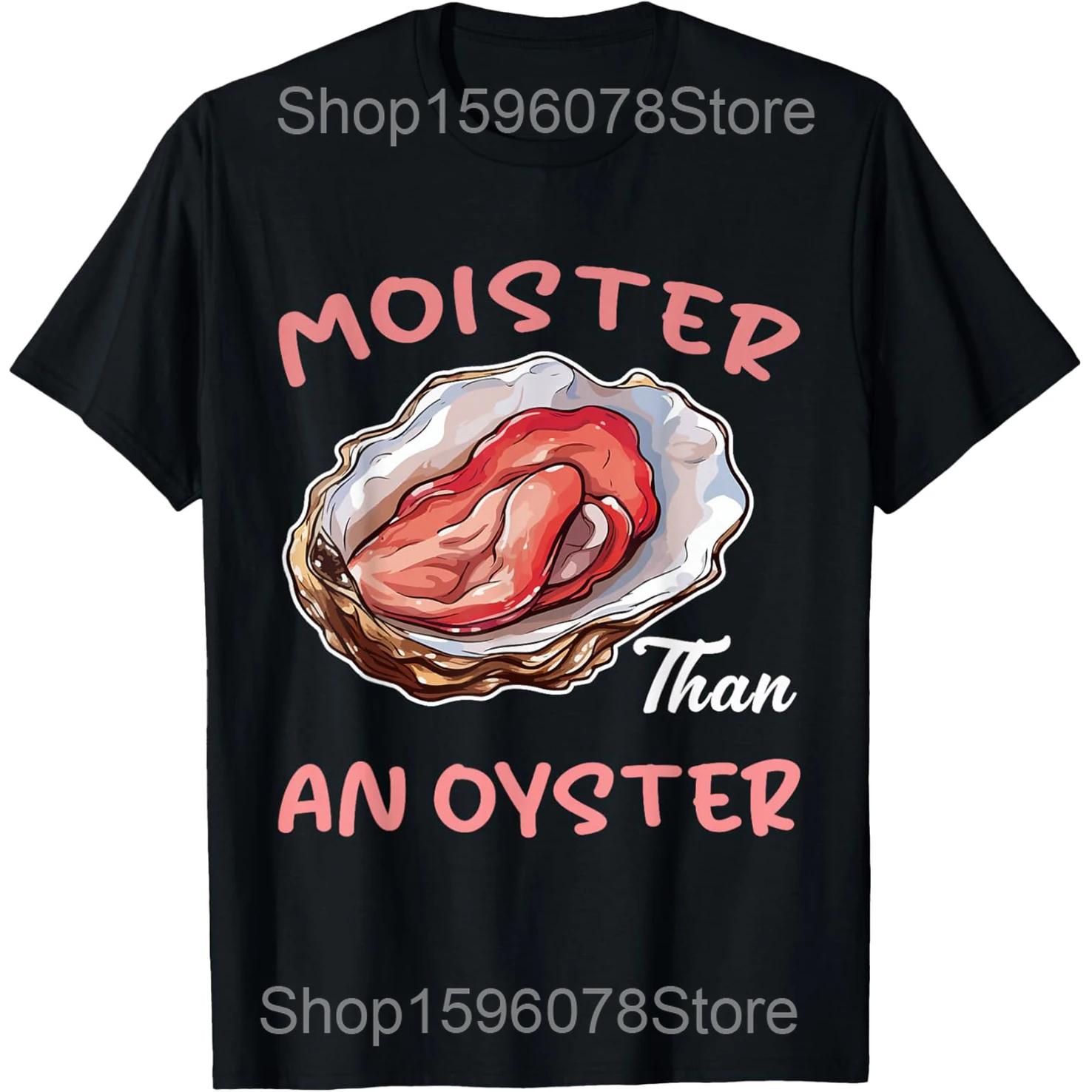 

Oyster Club Oysters Summer Holiday Vintage T Shirts Men Cotton Humor Streetwear Tee Shirt Short Sleeve Unisex Loose Clothing 4XL