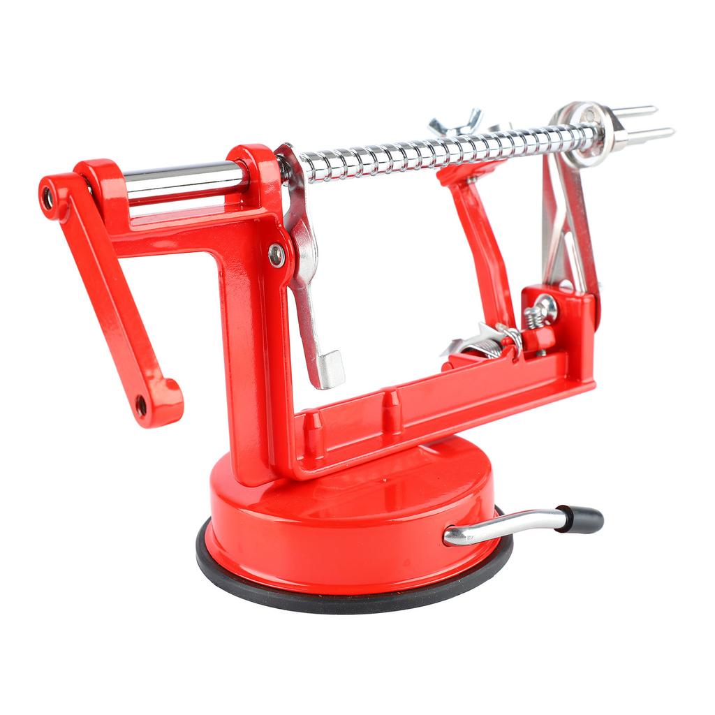 3 In 1 Potato Peeler Corer Spiral Cutter Tool 304 Blade Hand Cranking Potato Peeler for Kitchen