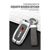 BYRJ7 Car TPU Zinc Alloy Key Case Bag For Mercedes Benz AMG A35 Logo Car Key Chain Car Metal Key Shell Interior Decoration Accessories