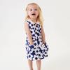 2024 Summer New Children's Clothing Sleeveless Lapel Girls' Dress