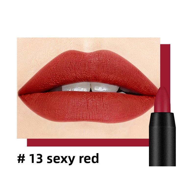 Matte Rotating Lipstick Pen 19 Shades, Moisturizing Easy To Color