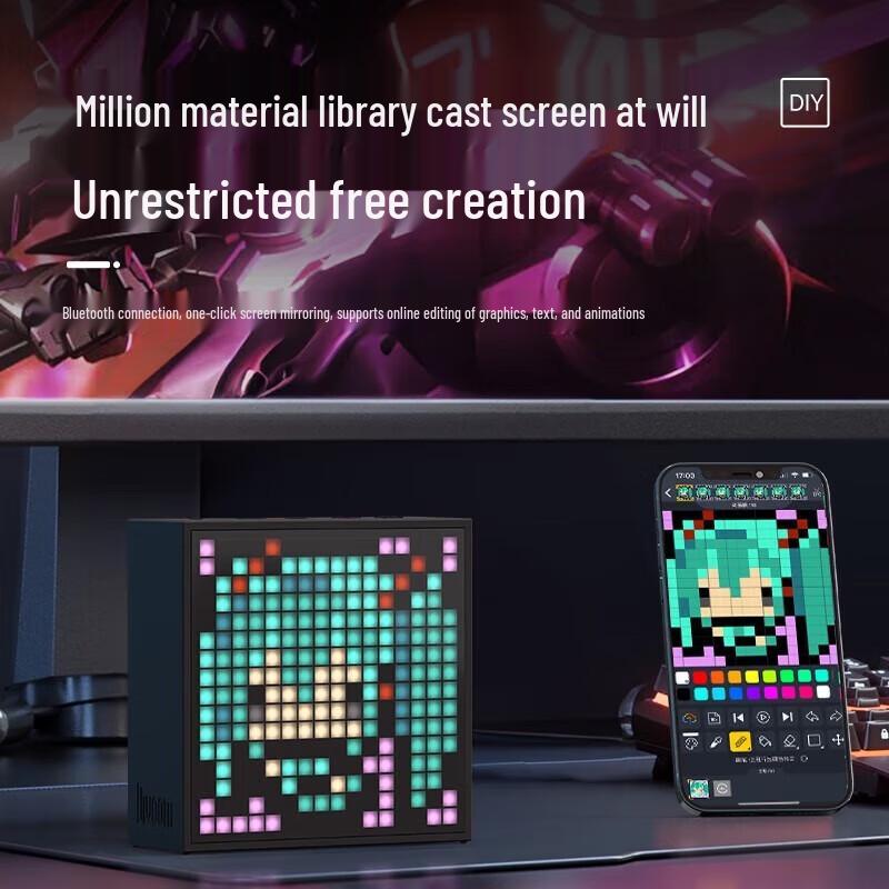 

Divoom EVO Pixel Art Bluetooth Speaker