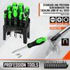 21-Piece Magnetic Anti-Slip Screwdriver Set with Replaceable Bits for Home Electronics Repair