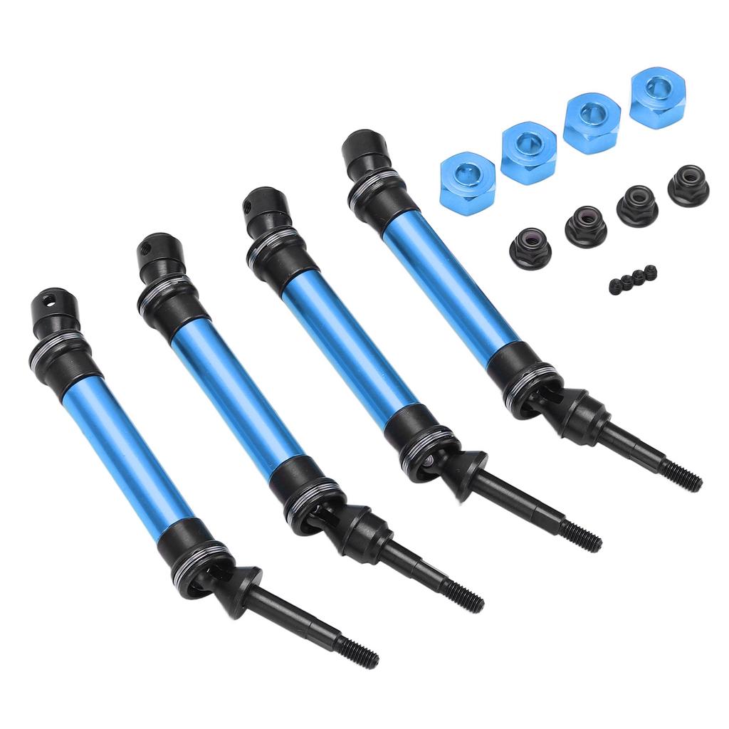 4pcs CVD Steel Front Rear Drive Shaft Complete Driveshaft Compatible for   Slash 1Celsius10 RC Car