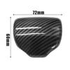 Carbon Fiber ABS Gear Shift Knob Head Cover Trim For Honda CR-V UR-V Breeze