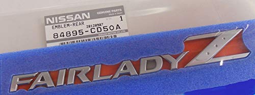 

Оригинальные детали NISSAN Эмблема задняя Fairlady Z Номер детали 84895-CD50A