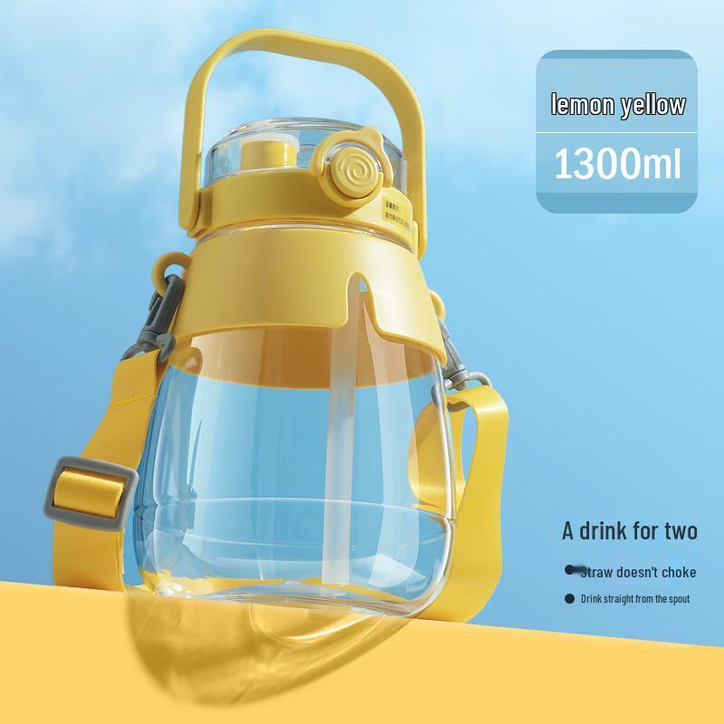 Qianxing Plastic Big Belly Water Bottles (4-Pack)
