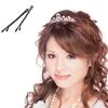 Practical Women's Simple Design Black Hair Pins Hair Styling Invisible Hair Clips Hair Barrette