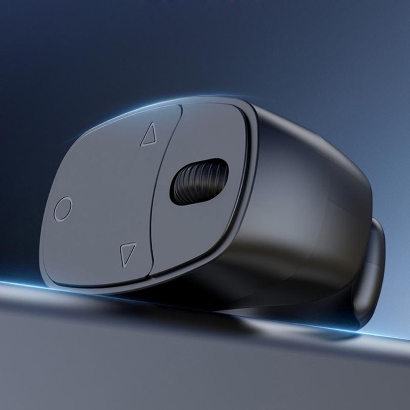Bluetooth-compatible-compatible 5.3 Wireless Controller Touch Sensitive Remote Page Turners Ergonomic Rings Design for & Small Devices