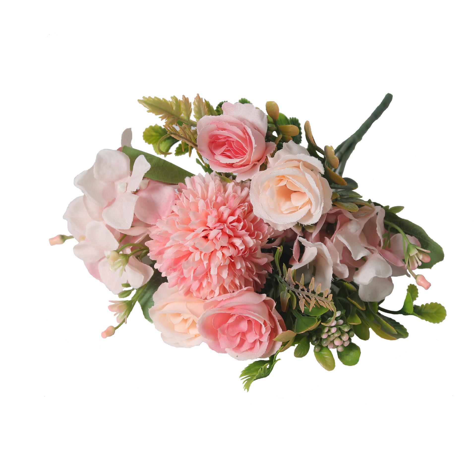 

Букет из искусственных белых одуванчиков в скандинавском стиле для декора дома, вечеринки или свадьбы персиковый/розовый