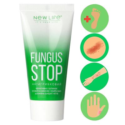 Crema Antimicótica New Life con Alquitrán de Abedul para Hongos en la Piel 50 ml