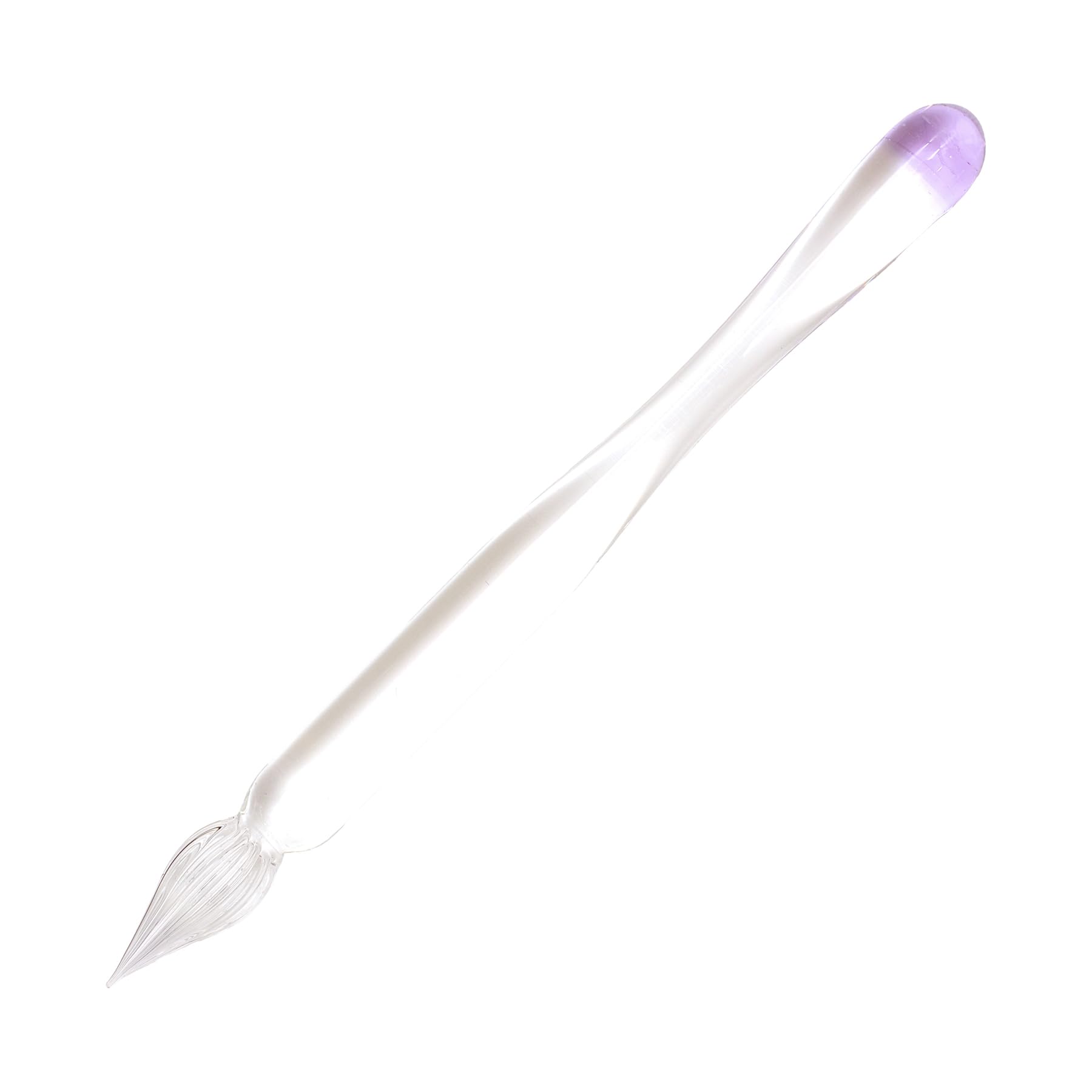 

BRIDE Glass Pen A Short Shaft for Everyday Use [Lavender] - Simple, Transparent,