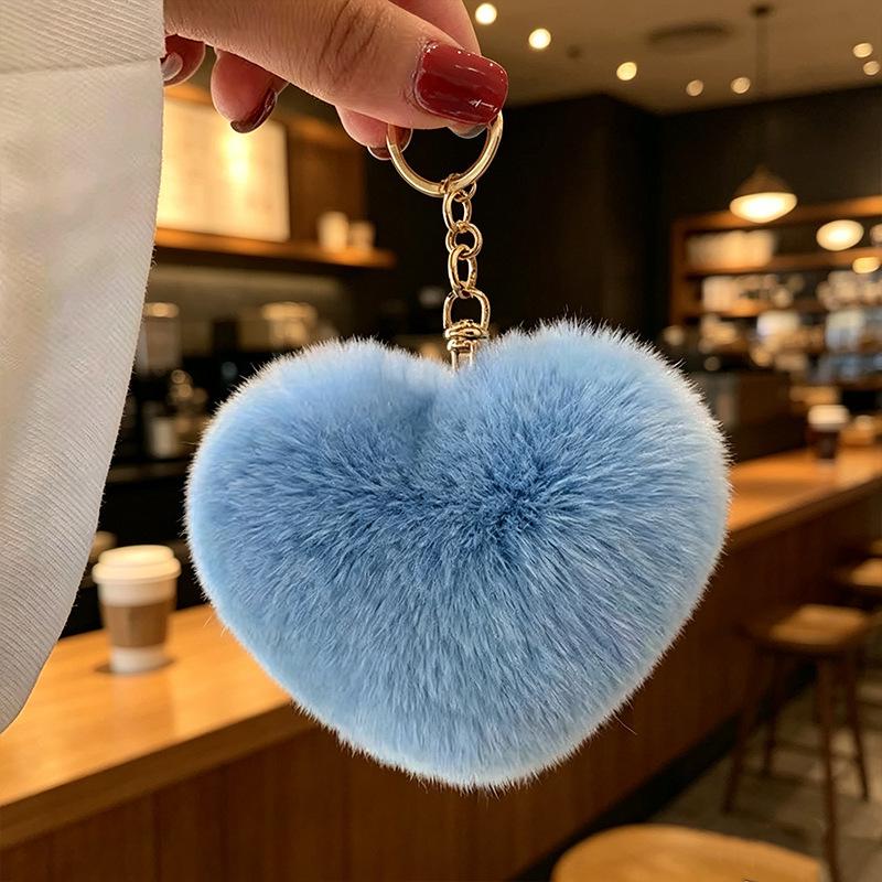 Year of the Sheep Lamb Keychain: Cute Plush Pendant for Students' Bags