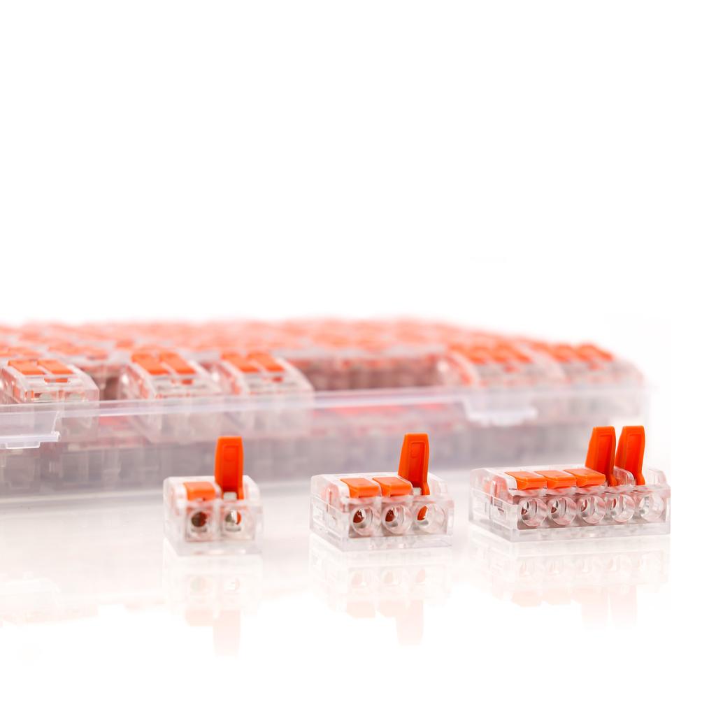 Rosfix Quick Connector Set 90 Pcs In a Plastic Box