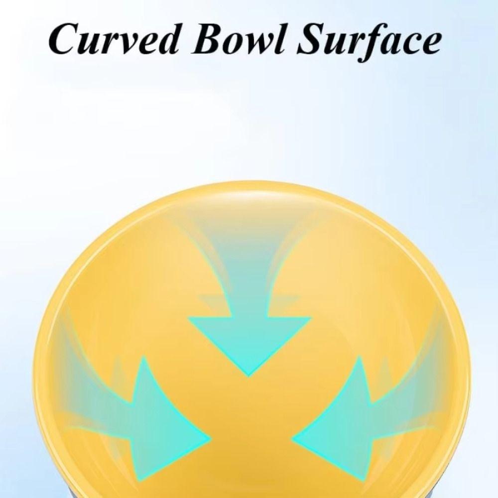 Anti Vomiting Pet High Footed Bowl Anti Slip Pet Water Feeder Container  Wet Dry Food