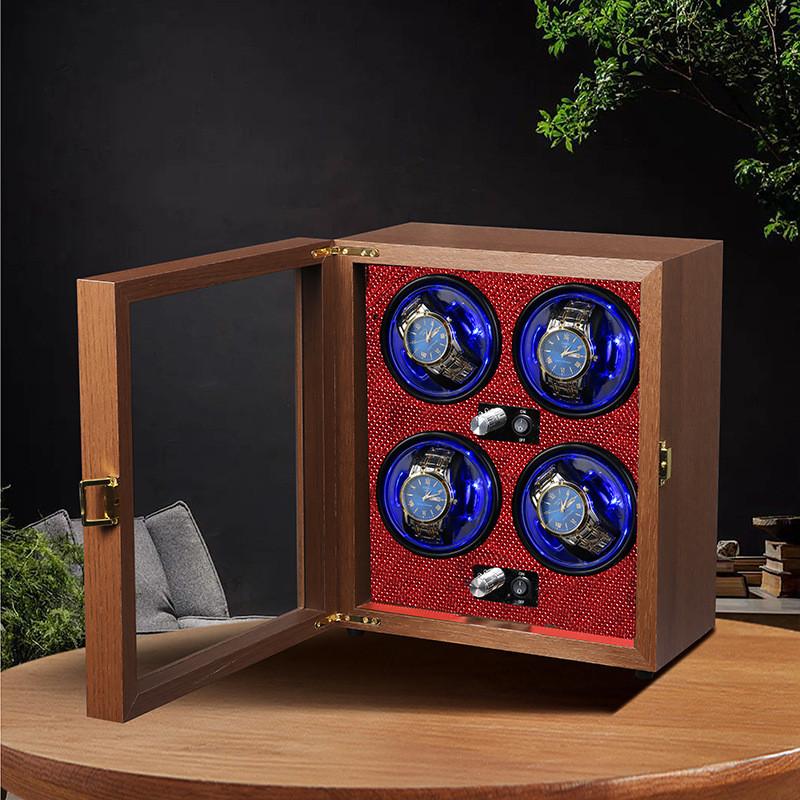 Luxury Wood Mechanical Watch Storage Box Intelligent Watch Winder Automatic Watch Box Winding Device