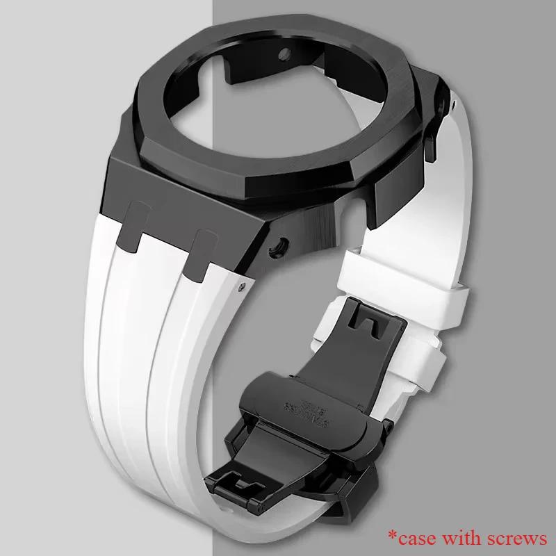 Gen4 Metal Case Bezel Frame GA2100 GAB2100 Casioak Mod Kit Modification Frame For GA2110 Metal Rubber Strap Accessory Wholesale