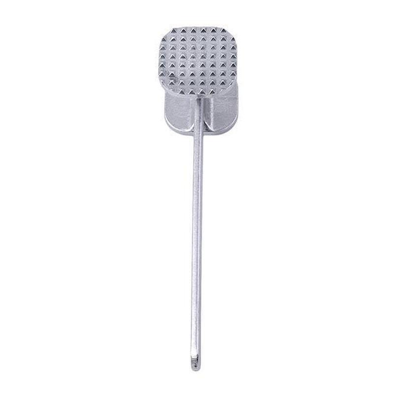 Durable Aluminum Meat Tenderizer Hammer With Dual Sides For Beef And Chicken Preparation