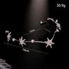1 Piece of Constellation Star Hair Accessory Suitable for All Seasons, Party Style, Exquisite and Dreamy, Niche Accessory
