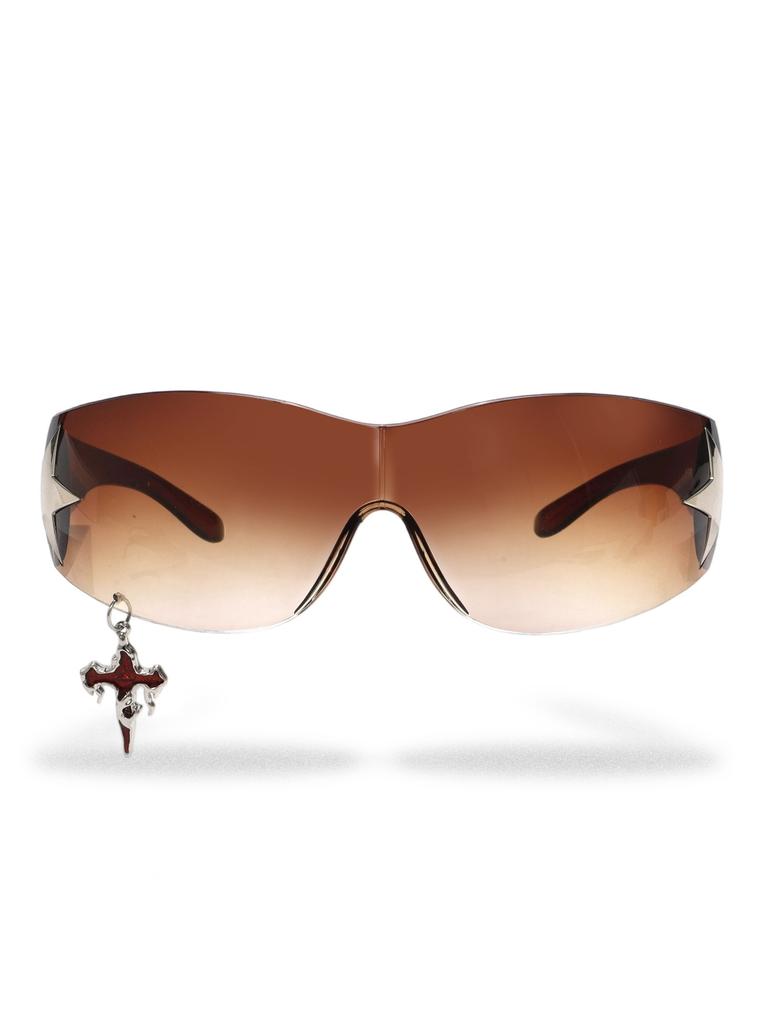 Pearl decorative cat eye sunglasses UV anti-ultraviolet trendy sunglasses for men and women